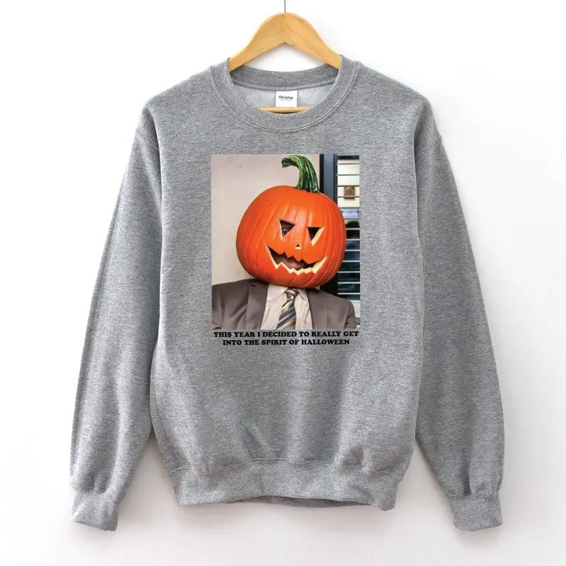 Dwi.Ght Pumpkin Head Funny Office Halloween - Adult & Kids T-Shirts, Sweatshirts & Hoodies apparel design preview 1