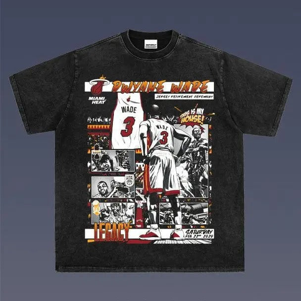Dwyane Wade 1.5 VINTAGE SPORT FAN - Adult & Kids T-Shirts, Sweatshirts & Hoodies apparel design preview 1