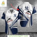 NY Yankees Tropical Hawaiian Dynamic Baseball MLB - Adult & Kids T-Shirts, Sweatshirts & Hoodies apparel design preview 1