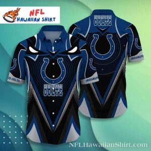 Dynamic Horseshoe Vortex Sleek Indianapolis Colts - Adult & Kids T-Shirts, Sweatshirts & Hoodies apparel design preview 1