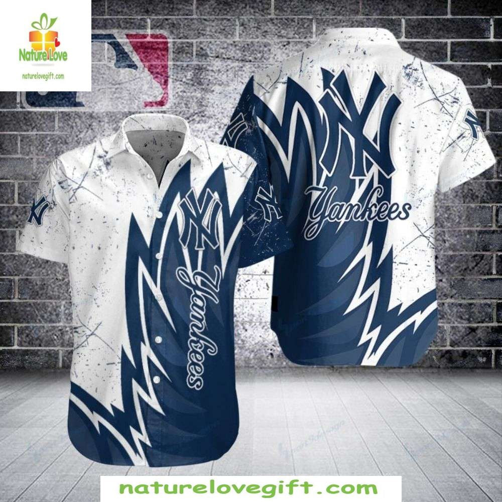 New York Yankees Hawaiian Tropical Baseball Apparel - Adult & Kids T-Shirts, Sweatshirts & Hoodies apparel design preview 1