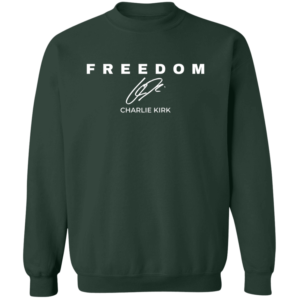 Freedom Charlie Kirk - Adult & Kids T-Shirts, Sweatshirts & Hoodies apparel design preview 1