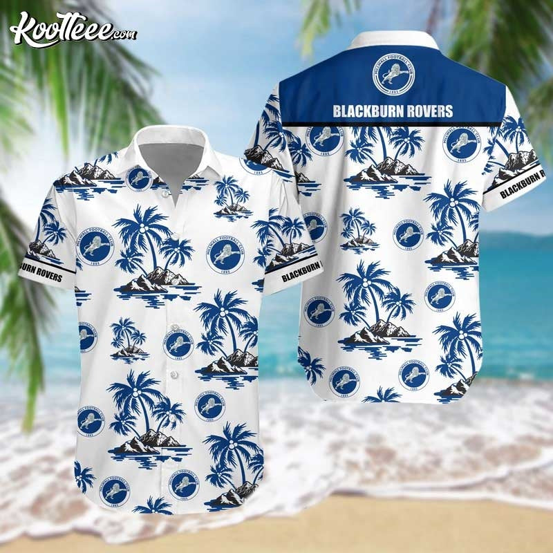 EFL Blackburn Rovers FC Hawaiian - Adult & Kids T-Shirts, Sweatshirts & Hoodies apparel design preview 1