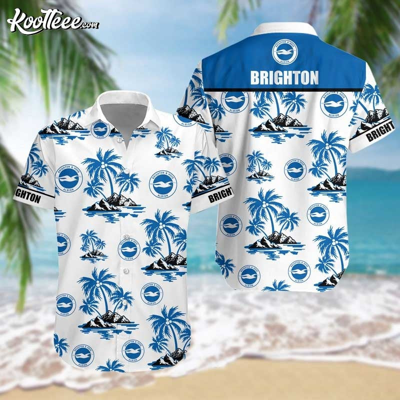 EPL Brighton And Hove Albion FC Hawaiian - Adult & Kids T-Shirts, Sweatshirts & Hoodies apparel design preview 1