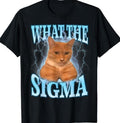 ERM What Sigma Meme Cat Ironic Brainrot Y2K - Adult & Kids T-Shirts, Sweatshirts & Hoodies apparel design preview 1