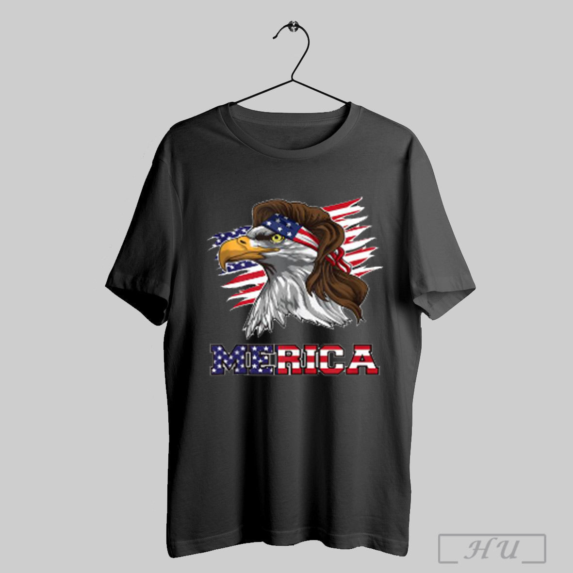 Eagle Mullet American Flag Merica 4th Of July - Adult & Kids T-Shirts, Sweatshirts & Hoodies apparel design preview 1