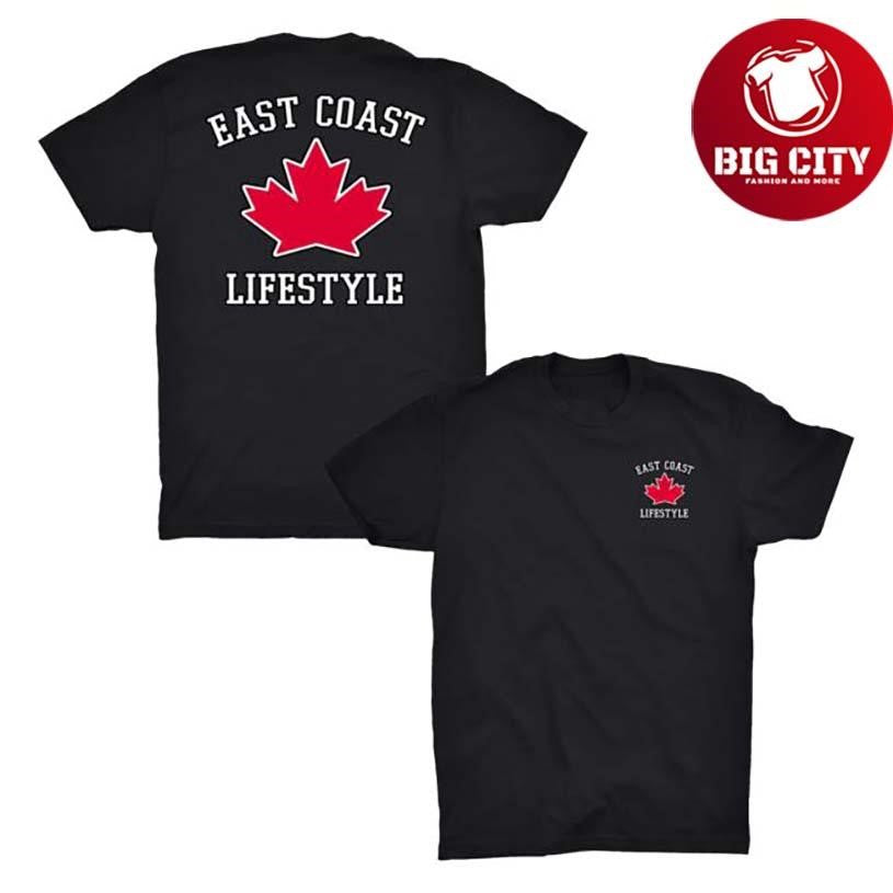 East Coast Lifestyle Go Canada Two Sided - Adult & Kids T-Shirts, Sweatshirts & Hoodies apparel design preview 1
