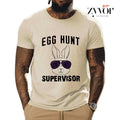 Easter Egg Hunt Supervisor Funny Mom Dad Casual Crew - Adult & Kids T-Shirts, Sweatshirts & Hoodies apparel design preview 1