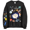 Easter Eggs Coraline Doodle Horror Movies Character - Adult & Kids T-Shirts, Sweatshirts & Hoodies apparel design preview 1