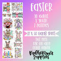 Easter Gang Sheet 22 X 60 - Adult & Kids T-Shirts, Sweatshirts & Hoodies apparel design preview 1