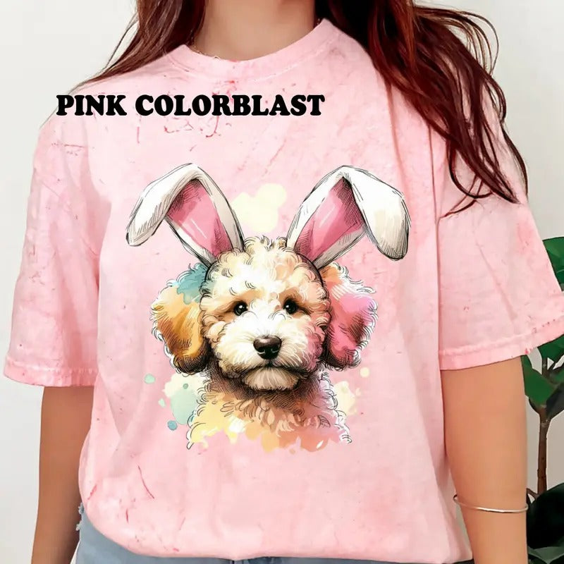 Easter Goldendoodle Relaxed Fit Printed USA - Adult & Kids T-Shirts, Sweatshirts & Hoodies apparel design preview 1