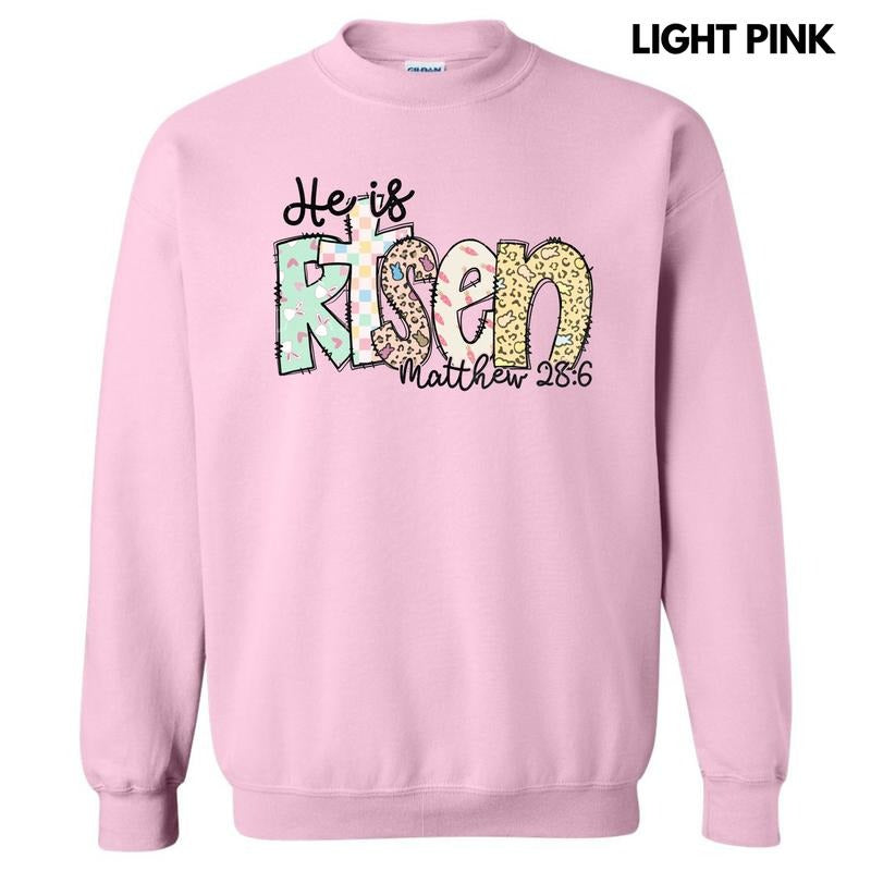 Easter He Is Risen 'NLB' - Adult & Kids T-Shirts, Sweatshirts & Hoodies apparel design preview 1