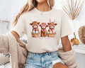 Easter Highland Cows ONLY ONE NATURAL LARGE AVAILABLE - Adult & Kids T-Shirts, Sweatshirts & Hoodies apparel design preview 1