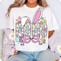 Easter Mama Bunny Coquette - Adult & Kids T-Shirts, Sweatshirts & Hoodies apparel design preview 1