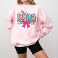 Easter Mama Mom Spring Coquette Bow Her - Adult & Kids T-Shirts, Sweatshirts & Hoodies apparel design preview 1