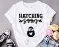 Easter Pregnancy Announcement Coming Soon Baby Reveal - Adult & Kids T-Shirts, Sweatshirts & Hoodies apparel design preview 1