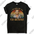 Eat Guys Like You Breakfast Vintage Movies Quote - Adult & Kids T-Shirts, Sweatshirts & Hoodies apparel design preview 1
