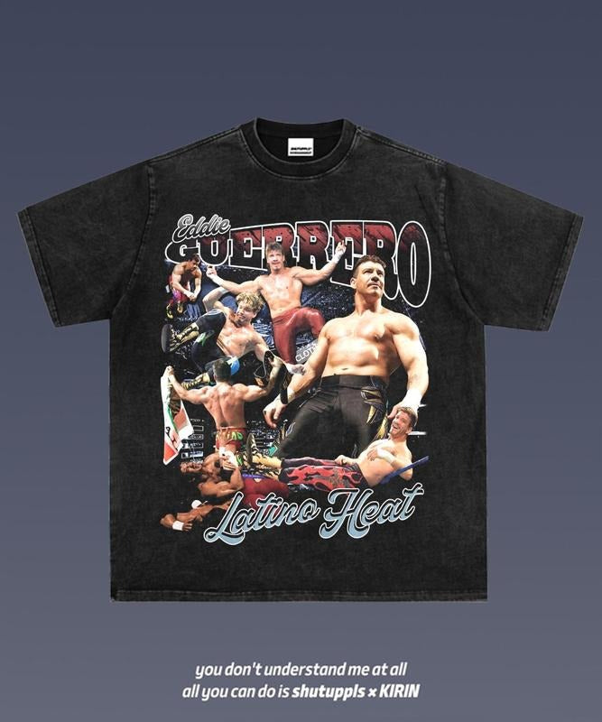 Eddie Guerrero 1.0 VINTAGE FAN - Adult & Kids T-Shirts, Sweatshirts & Hoodies apparel design preview 1