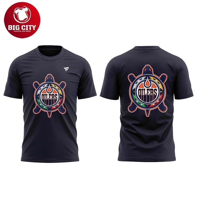Edmonton Oilers Annual Indigenous Peoples Festival - Adult & Kids T-Shirts, Sweatshirts & Hoodies apparel design preview 1