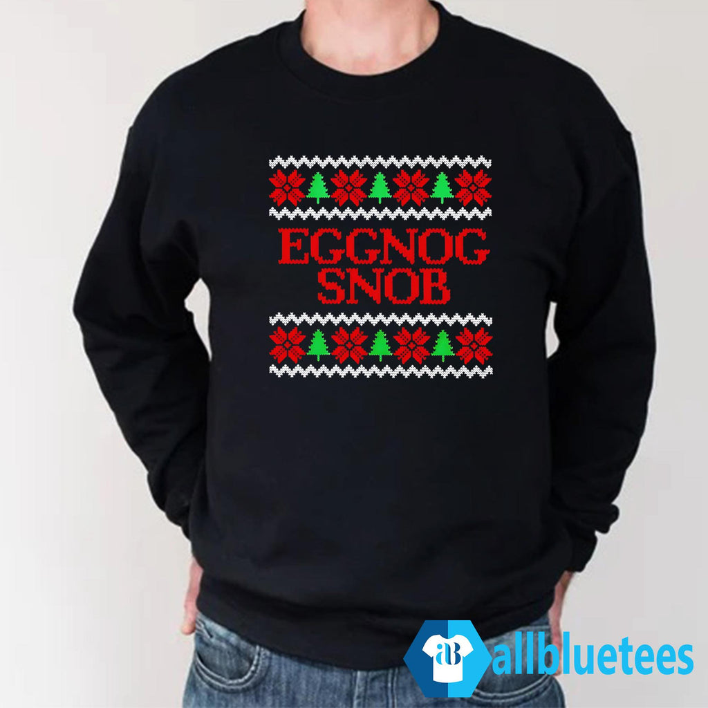 Eggnog Snob Christmas Sweater - Holiday Gift product image