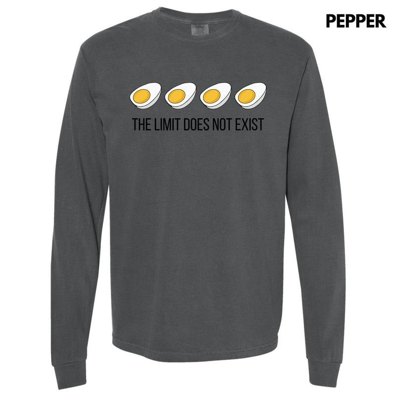 Eggs Limit Does Not Exist Comfort Colors 'NLB' - Adult & Kids T-Shirts, Sweatshirts & Hoodies apparel design preview 1