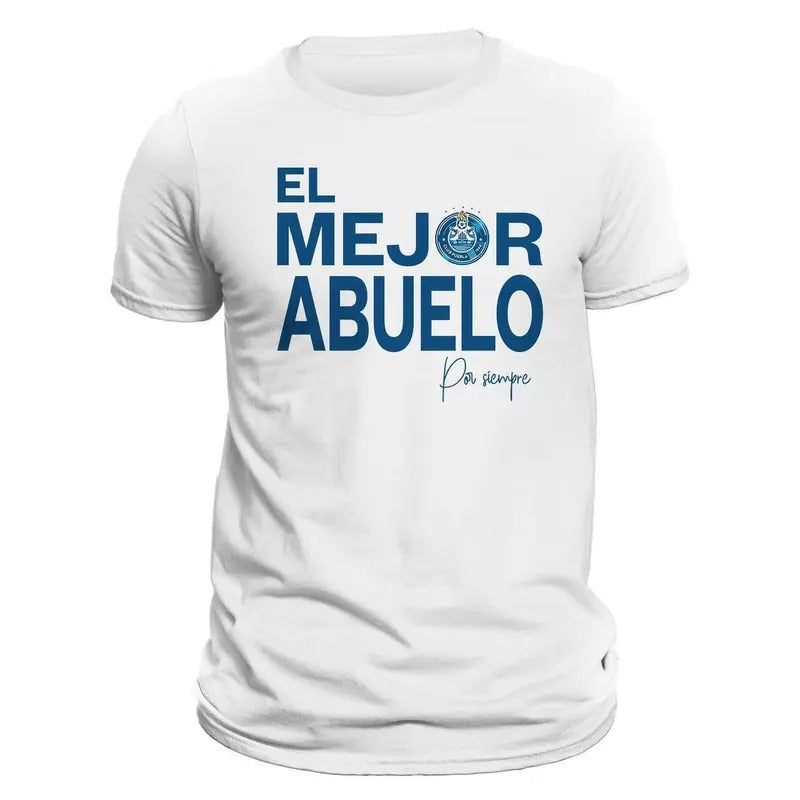 El Mejor Abuelo Por Siempre Club Puebla - Adult & Kids T-Shirts, Sweatshirts & Hoodies apparel design preview 1