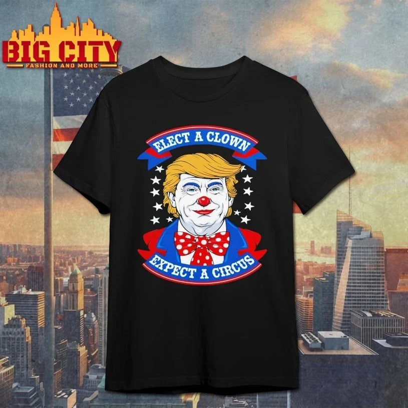 Elect a Clown Expect Circus Trump Sucks - Adult & Kids T-Shirts, Sweatshirts & Hoodies apparel design preview 1