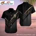 Elegant Gold Check Saints Executive Hawaiian - Adult & Kids T-Shirts, Sweatshirts & Hoodies apparel design preview 1