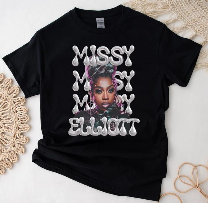 Elliott Tour 2024 Missy Out This World Music - Adult & Kids T-Shirts, Sweatshirts & Hoodies apparel design preview 1