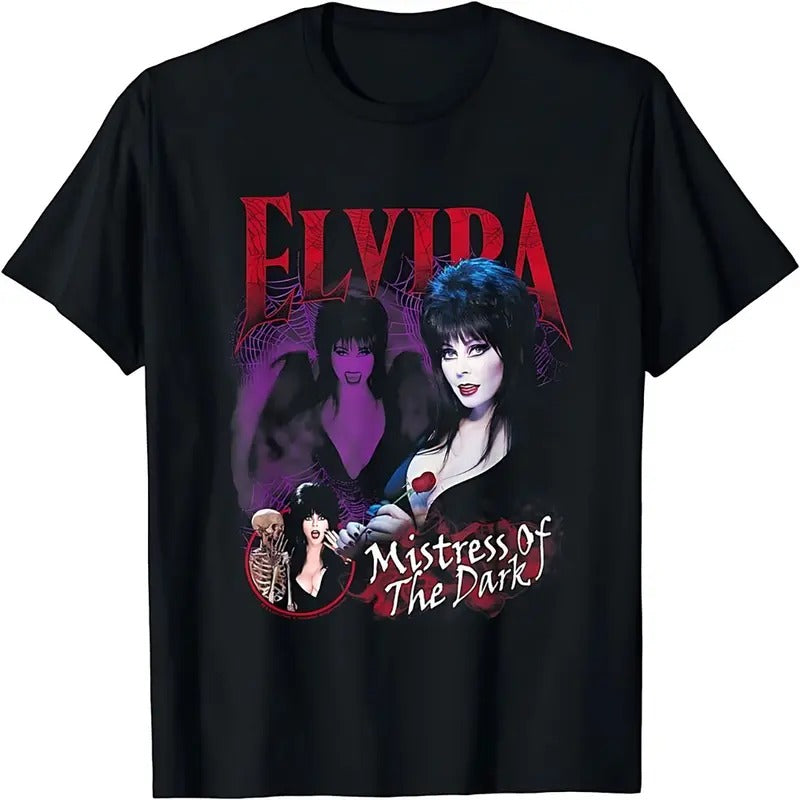 Elvira Mistress Dark Horor Movie All Size - Adult & Kids T-Shirts, Sweatshirts & Hoodies apparel design preview 1