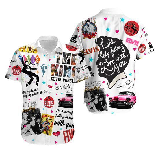 Elvis presley hawaiian gift for family and friend - Adult & Kids T-Shirts, Sweatshirts & Hoodies apparel design preview 1