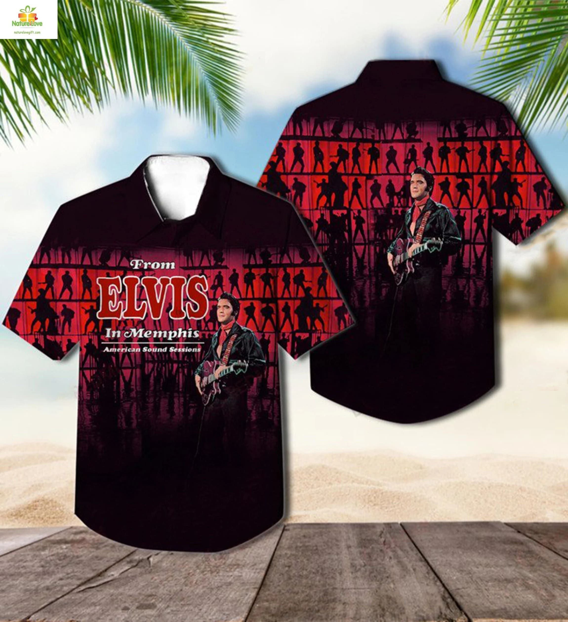 Elvis Presley Hawaiian Music Aloha - Adult & Kids T-Shirts, Sweatshirts & Hoodies apparel design preview 1