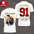 Elvis Presley King Of Rock And Roll 91St Anniversary - Adult & Kids T-Shirts, Sweatshirts & Hoodies apparel design preview 1