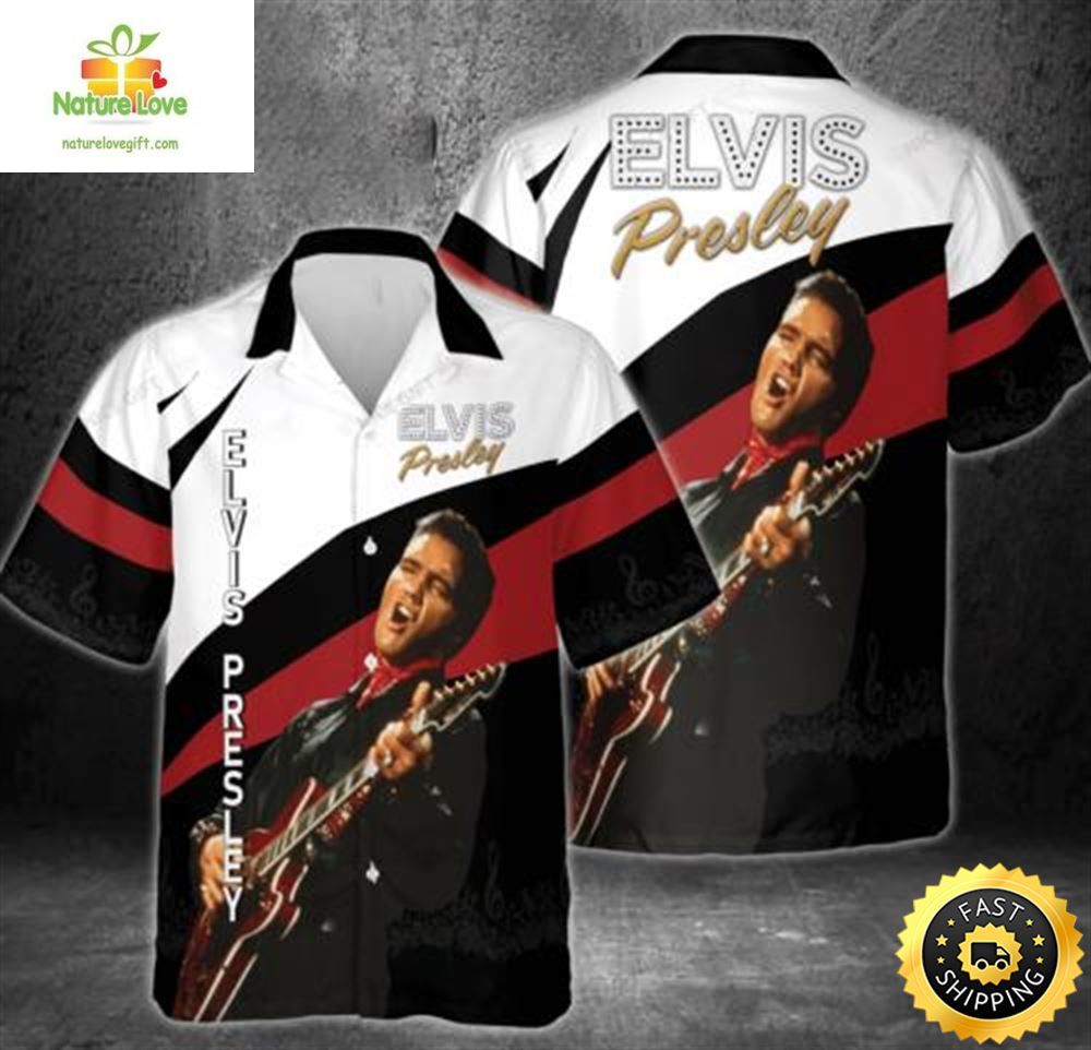Elvis Presley 2026 Tour Hawaiian Music Brand - Adult & Kids T-Shirts, Sweatshirts & Hoodies apparel design preview 1