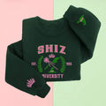 Embroidery Shiz University Wicked Glitter Elphaba - Adult & Kids T-Shirts, Sweatshirts & Hoodies apparel design preview 1