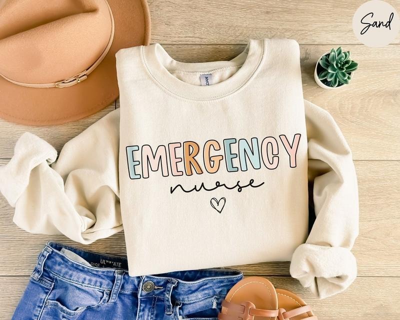 Emergency Nurse ER Room Department New - Adult & Kids T-Shirts, Sweatshirts & Hoodies apparel design preview 1
