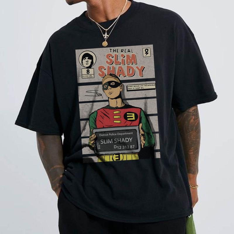 Eminem Real Slim Shady Rapper Summer Show Encore Rap - Adult & Kids T-Shirts, Sweatshirts & Hoodies apparel design preview 1
