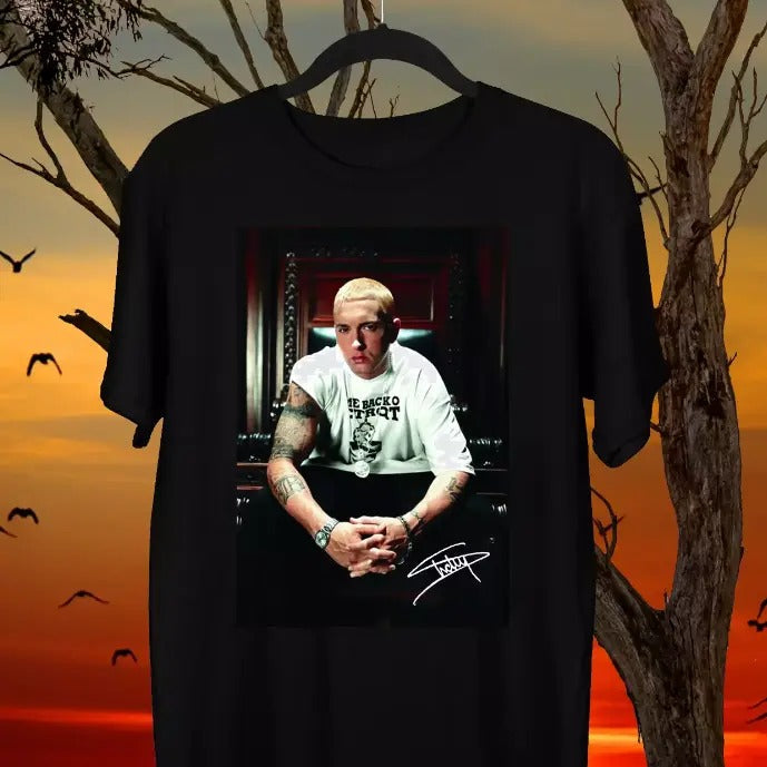 Eminem Black Short Sleeve - Adult & Kids T-Shirts, Sweatshirts & Hoodies apparel design preview 1