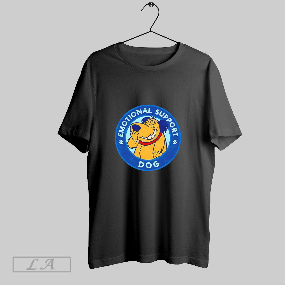Emotional Support Dog Logo Graphic - Adult & Kids T-Shirts, Sweatshirts & Hoodies apparel design preview 1