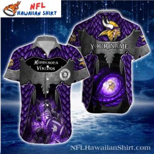 Enchanted Vikings Forest Moonlight Dragon Graphic - Adult & Kids T-Shirts, Sweatshirts & Hoodies apparel design preview 1