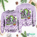 Beetlejuice You Are The Ghost With The Most Babe Halloween Sweatshirt 3D Sweater - Gift Idea product image 2