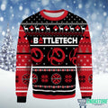 Draconis Battletech 3D Ugly Christmas Sweater - Holiday Gift product image