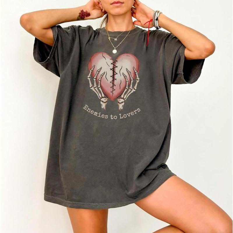 Enemies Lovers Book Trope Dark Romance Reader - Adult & Kids T-Shirts, Sweatshirts & Hoodies apparel design preview 1