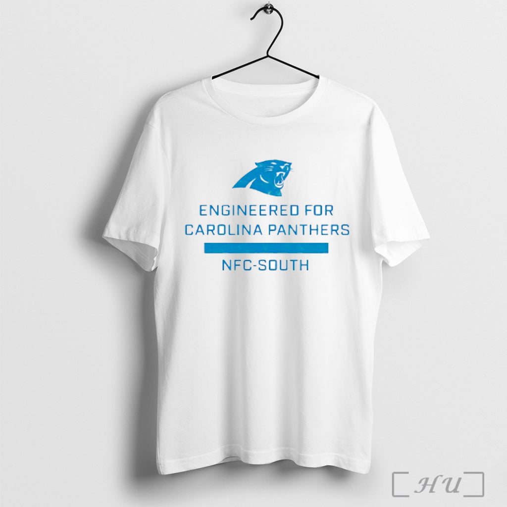 Engineered For Carolina Panthers Nfc South Logo - Adult & Kids T-Shirts, Sweatshirts & Hoodies apparel design preview 1