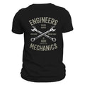 Engineers Needed Heroes So God Created Mechanics - Adult & Kids T-Shirts, Sweatshirts & Hoodies apparel design preview 1