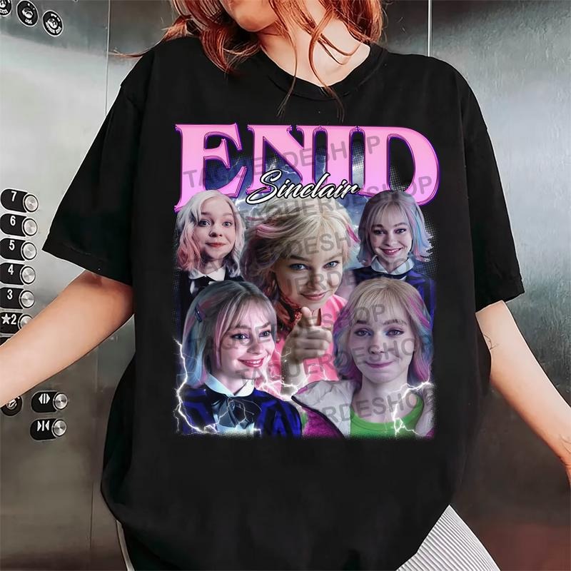 Enid Sinclair Fan Wednesday Halloween Movie - Adult & Kids T-Shirts, Sweatshirts & Hoodies apparel design preview 1