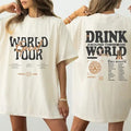 Epcot World Tour Drink Around - Adult & Kids T-Shirts, Sweatshirts & Hoodies apparel design preview 1