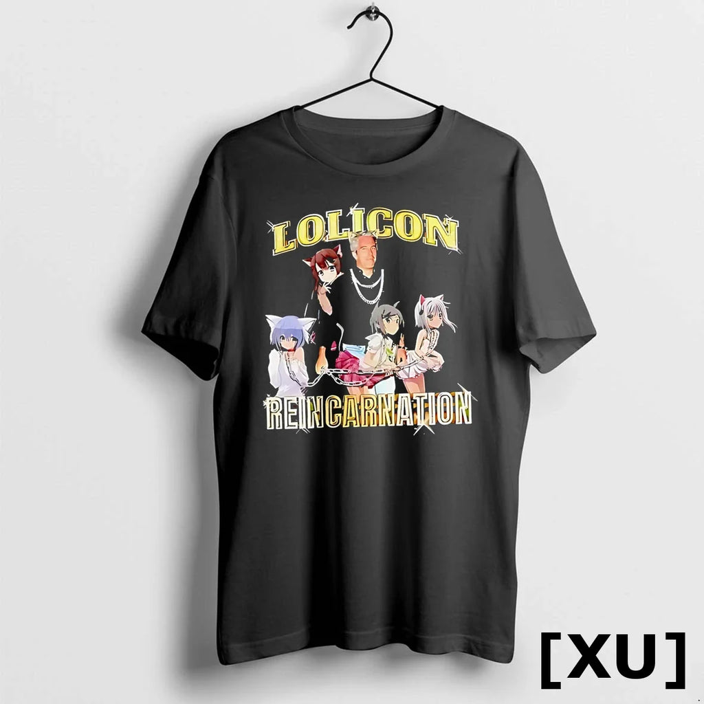 Epstein Isekai Lolicon Reincarnation Sweater - Adult & Kids T-Shirts, Sweatshirts & Hoodies apparel design preview 1