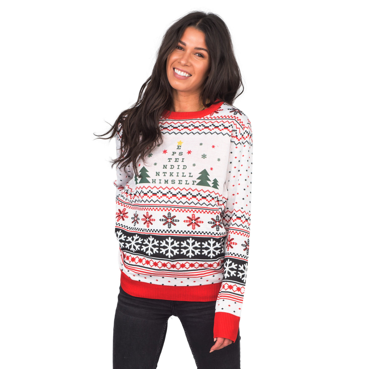 It's Beginning To Look Like Epstein Didn't Kill Himself Ugly Christmas Sweater - Holiday Gift product image 4