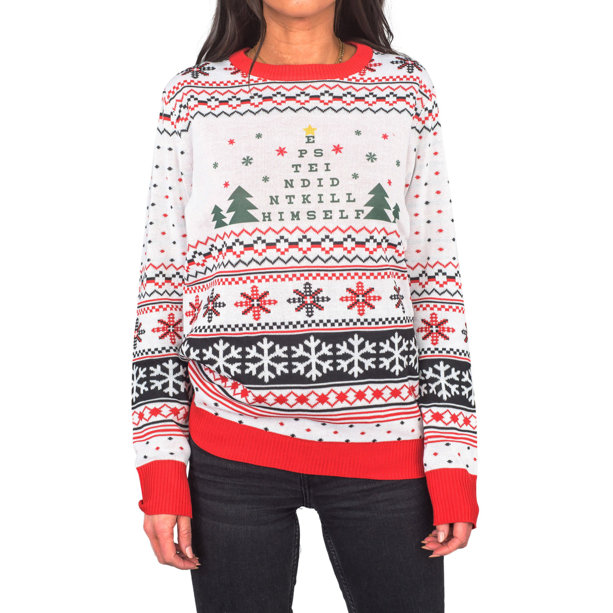 It's Beginning To Look Like Epstein Didn't Kill Himself Ugly Christmas Sweater - Holiday Gift product image